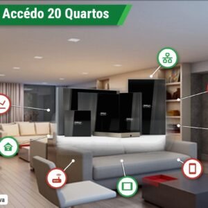 Licença Accédo 20 Quartos para Delégo Server