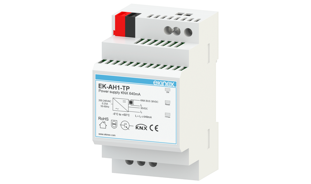 Fonte de Alimentação KNX com Saída Auxiliar 30 VDC – 640 mA
