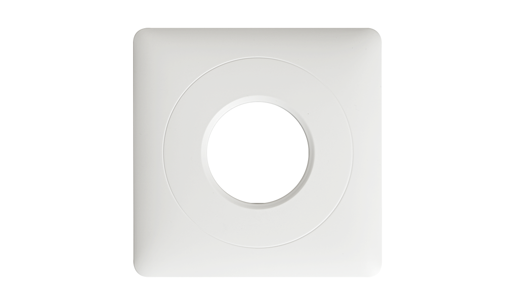 Suporte e Placa para Caixa de Embutir do Sensor EK-SG2-TP-M – Branco
