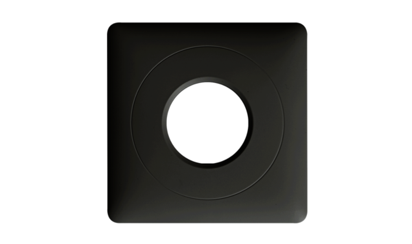 Suporte e Placa para Caixa de Embutir do Sensor EK-SG2-TP-M – Preto