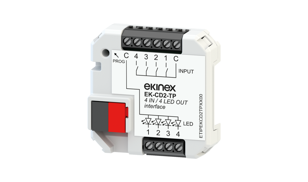 Interface Universal KNX 4 Entradas / 4 Saídas