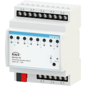 Atuador Universal KNX 8 Saídas Série AEVO