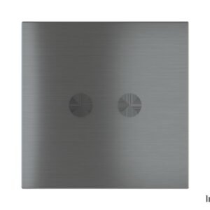 Placa Magnética Quadrada Proxima Metal para Botoeira 4 Teclas