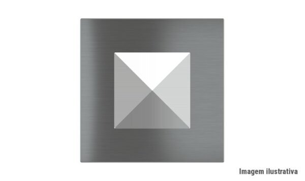 Placa Magnética Quadrada Proxima Metal – Janela 45x45 mm