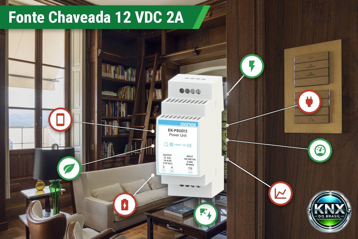 Fonte Chaveada 230 VAC / 12 VDC 2A