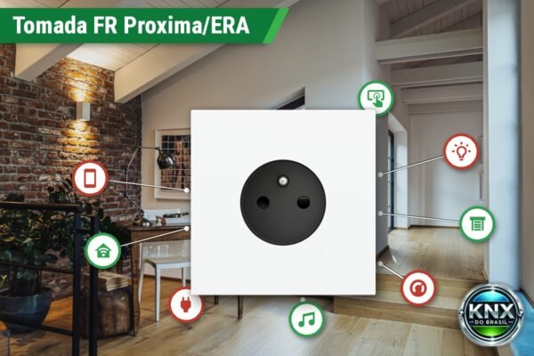 Tomada FR Série Proxima/ERA Antracite RAL 7016