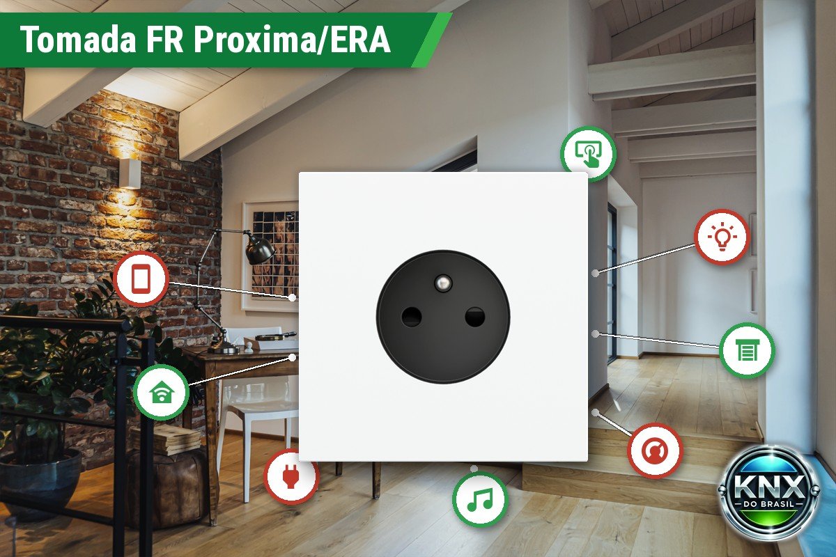 Tomada FR Série Proxima/ERA Antracite RAL 7016